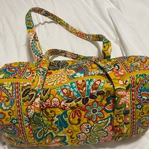 Vera Bradley small weekend duffle. Freshly washed. Smoke free home